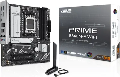 Produktbild von ASUS PRIME B840M-A WIFI AMD B840 Sockel AM5 micro ATX