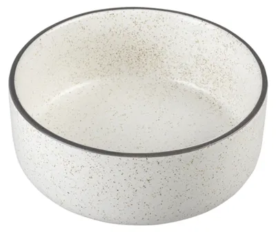 Zdjęcie produktu dla Miska ceramiczna Duvoplus Stone Speckle - biała - 1500ml