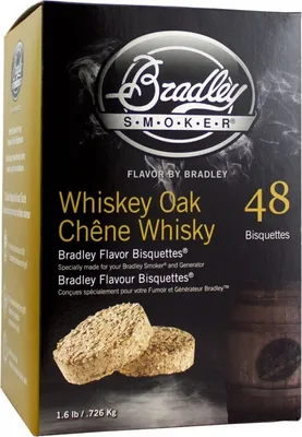 Obrázek produktu pro Brikety Bradley Smoker Whiskey Dub 48 ks