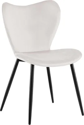 Obrázek produktu pro Šedá sametová jídelní židle - Kuchyňská židle - Ergonomický komfort, robustní a design