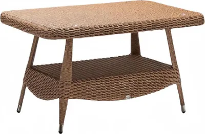 Zdjęcie produktu dla Stolik Kawowy Brązowy Stolik Boczny Design Stolik Kawowy Meble Ogrodowe