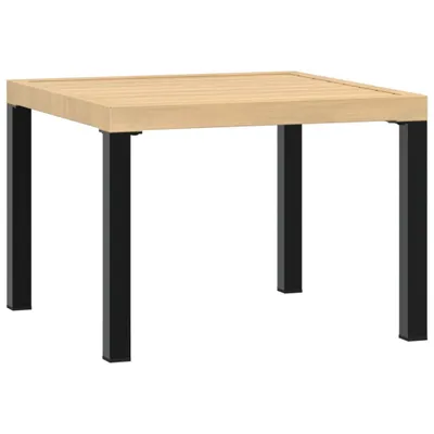 Zdjęcie produktu dla Stolik Kawowy Do Ogrodu, Czarny, 55X55X39,5 Cm, Malowana Stal Lumarko!