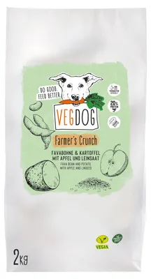 Produktbild von VEGDOG 380006, Adult, Erbse, Kartoffel, Süßkartoffeln, 2 kg, Gluten-frei