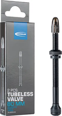Image de Valve tubeless (2 pièces) - 80 mm