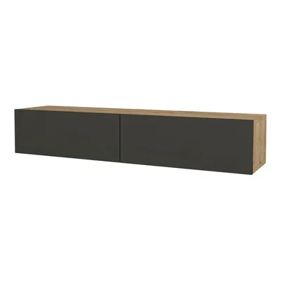 Produktbild von Fernsehschrank ’Toivakka’ 135x31x25cm Eiche / Anthrazit