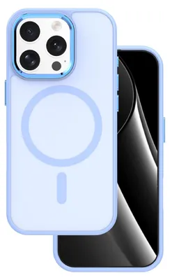 Zdjęcie produktu dla Nakładka Frozen Mag Do Iphone 16 Pro Max 6,9" Jasnoniebieska