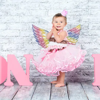 Produktbild von Engelsflügel Kinderkostüm Prinzessin Cosplay Requisite für Halloween, Weihnachten, Geburtstagsfeier