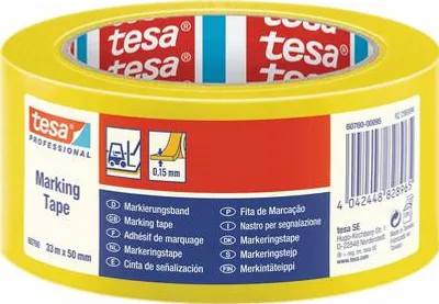 Zdjęcie produktu dla tesa Markierungsklebeband tesa® 60760 Schwarz/Gelb 60760-00087-15 1 Rolle(n) (60760-00087-15)