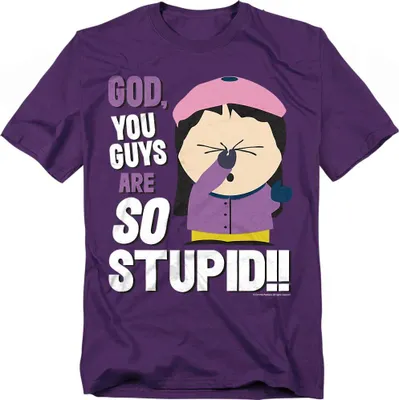 Obrázok produktu pre South Park - Tričko "So Stupid" pre mužov/dámy Uni TV20698 (L) (Fialová)
