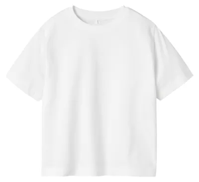 Image de Name It - T-shirt pour garçon, modèle Nmmvobbo Ss Nreg, couleur blanc éclatant, taille 104 (EU)