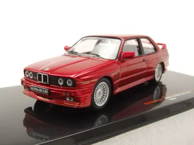 Produktbild von BMW Alpina B6 3.5S E30 1989 rot metallic Modellauto 1:43 ixo models