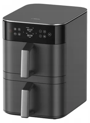 Produktbild von Xiaomi Smart Double Stack Air Fryer 12 L Schwarz, Heißluftfritteuse, 2800 W, MAF‑DS1201