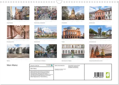 Produktbild von Mein Mainz (Wandkalender 2026 DIN A3 quer), CALVENDO Monatskalender