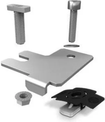Produktbild von K2 Systems Kreuzverbinder Set SolidRail CrossConnector