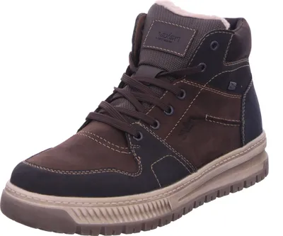 Image de Rieker Veterschoenen Hoog Veterschoenen Hoog - Donkerbruin - Maat 42