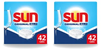 Produktbild von 2 x Sun Original Spülmaschinentabs - Vorteilspackung - 2 Stücke