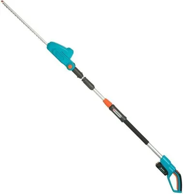Obrázok produktu pre Akumulátorové nožnice na živý plot na tyči GARDENA THS42/18V P4A, 18 V, dĺžka rezu 42 cm, max. výška 3 m, vrátane akumulátora + nabíjačky