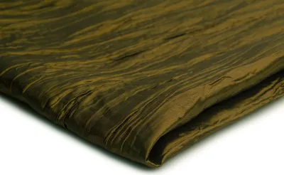 Zdjęcie produktu dla Tafta marszczona, tkanina taftowa, kolor zielony, 50 x 145 cm