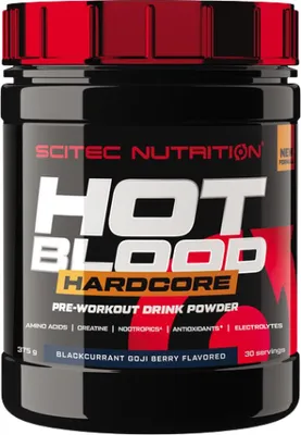 Immagine prodotto di SCITEC Nutrition | Hot Blood Hardcore Ribes nero con bacche di Goji