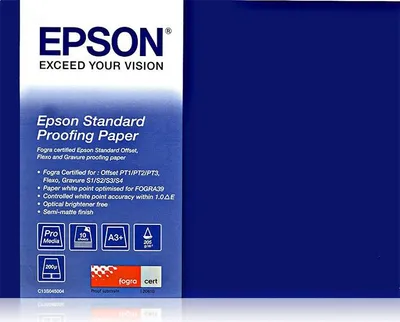 Imagen del producto de Papel de prueba estándar Epson, 24 pulgadas x 30,5 metros, 30,5 metros, 609,6 mm (24")