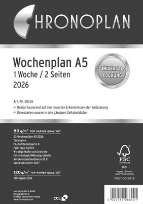 Obrázok produktu pre Týždenný plán 1485x210mm 1W/2S