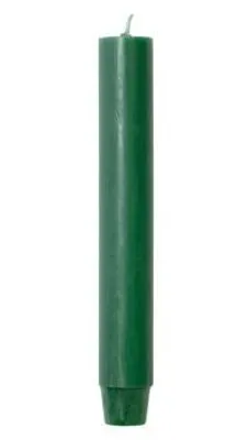 Productafbeelding van Rustieke dinerkaarsen, 2,6 x 18 cm – Jachtgroen – 20 stuks