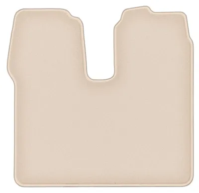 Produktbild von DURBAN Beige Velours-Fahrerfußmatte für MAN TGX Lkw (2007-)