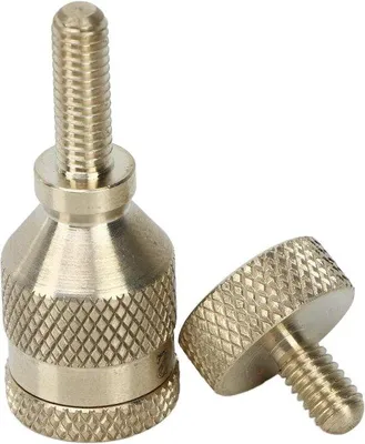 Produktbild von Saxophon-Schraube aus Metall, gebogen Hals, 2 Stücke, für Sopran-, Tenor-Saxophone, robust und zuverlässig.
