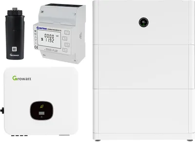 Produktbild von Growatt MOD 10KTL3-XH2 0% MwSt §12 III UstG 10kW Hybrid Wechselrichter mit 10kWh Solarspeicher-Set