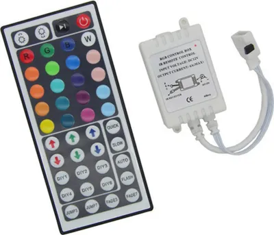 Produktbild von 44 Tasten IR Control Box für RGB LED Strips mit Fernbedienung