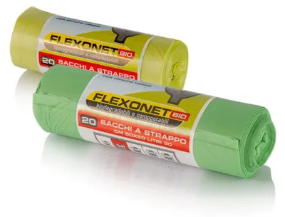 Imagen del producto de Solidchoice - Bolsas de basura biodegradables de 30 litros, paquete de 30 unidades