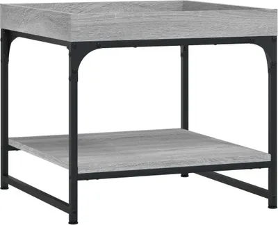Produktbild von Couchtisch Grau Sonoma 49,5x49,5x45 cm Holzwerkstoff