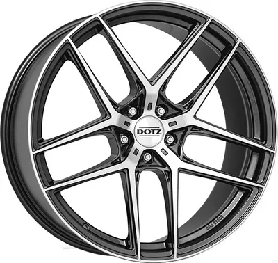 Produktbild von ALUFELGE DOTZ LagunaSeca dark 9x20 5x112 ET 40 GUNMETAL/POLISHED