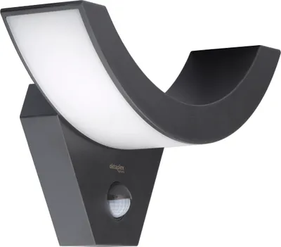 Produktbild von Oktaplex LED Außenleuchte mit Bewegungsmelder IP54 230V Wandlampe 3000K warmweiß LED Aussenwandlampe Lima anthrazit