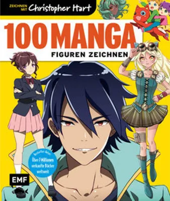 Produktbild von 100 Manga-Figuren zeichnen