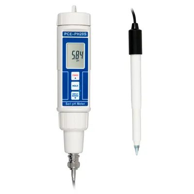 Produktbild von PCE pH-Meter PCE-PH20S zur Bestimmung des Boden - pH-Wertes