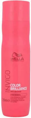 Imagen del producto de Wella Professionals INVIGO Color Brilliance, champú para cabello fino, 250 ml. Champú profesional para mujeres con cabello teñido, ideal para cabello fino, normal y que busca mantener la intensidad del color y el brillo