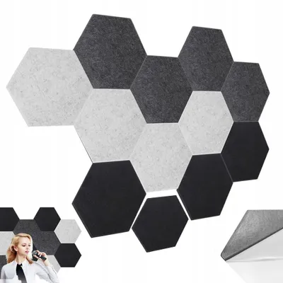 Produktbild von Zree HG10650 Akustikpaneele Selbstklebend für Büros