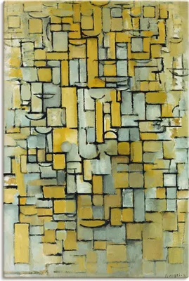 Produktbild von ARTland Leinwandbild Komposition. 1913. Größe: 40x60 cm