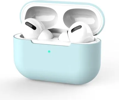 Produktbild von Jumada - Hülle für Apple Airpods Pro - Hellblau - Silikon - Apple Airpods Pro - 1 Stück