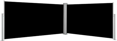 Obrázok produktu pre Maison Exclusive - Bočná markíza, výsuvná, čierna, 160 × 600 cm