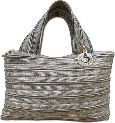 Produktbild von GHOSTZIP® Handtasche Abendtasche Clutches Tasche Glitzer Silber