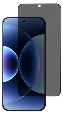 Produktbild von Xiaomi 17 Displayschutz - Coverup Full-Cover Privacy Panzerglas - Fingerprint Unlock - Schwarz