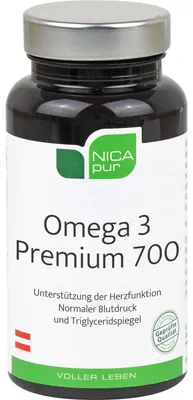 Obrázok produktu pre Nicapur Omega 3 Premium 700 kapsúl 60 kapsúl