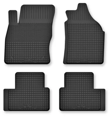 Produktbild von Gummi Fußmatten für Nissan Qashqai I J10 2006-2013 4-tlg ohne Befestigung