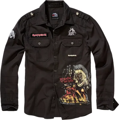 Produktbild von Brandit IRM Luis Shirt black 4XL