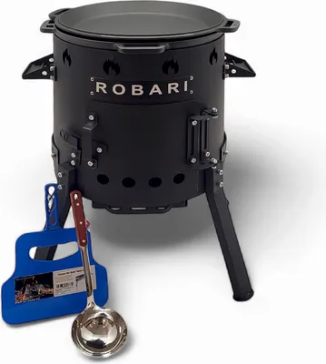 Produktbild von Utschak Set mit Kasan 12 L mit Pfannendeckel und Zubehör