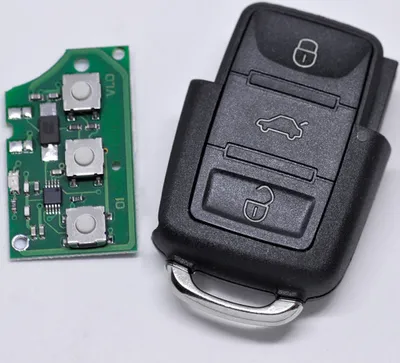 Produktbild von Auto Schlüssel Funk Fernbedienung 433,9 MHz Sendeeinheit 1K0959753N kompatibel mit VW SEAT Skoda