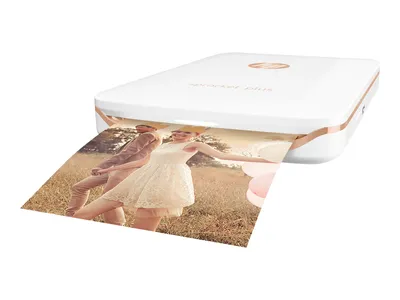Produktbild von HP Sprocket Plus Printer, ZINK (Zero ink), 313 x 400 DPI, 2.3" x 3.4" (5.8x8.6 cm), Randloser Druck, Bluetooth, Direktdruck