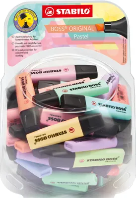Immagine prodotto di STABILO evidenziatore BOSS ORIGINALE Pastello confezione da 60 pz